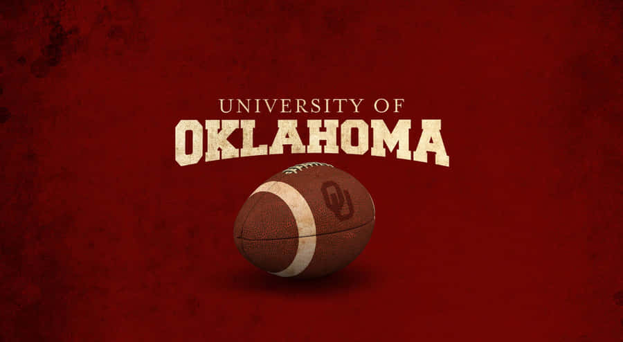 Football Ou Sooners In Red Wallpaper