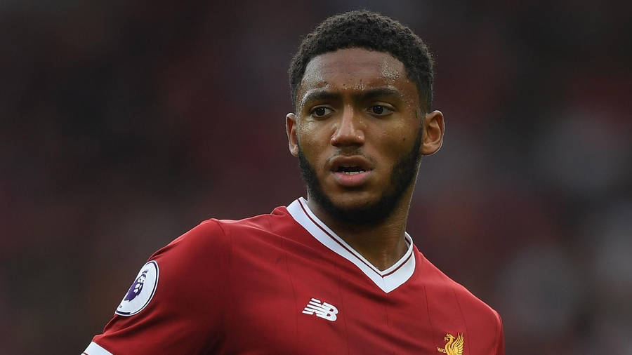 Football Player Joe Gomez Up-close Wallpaper