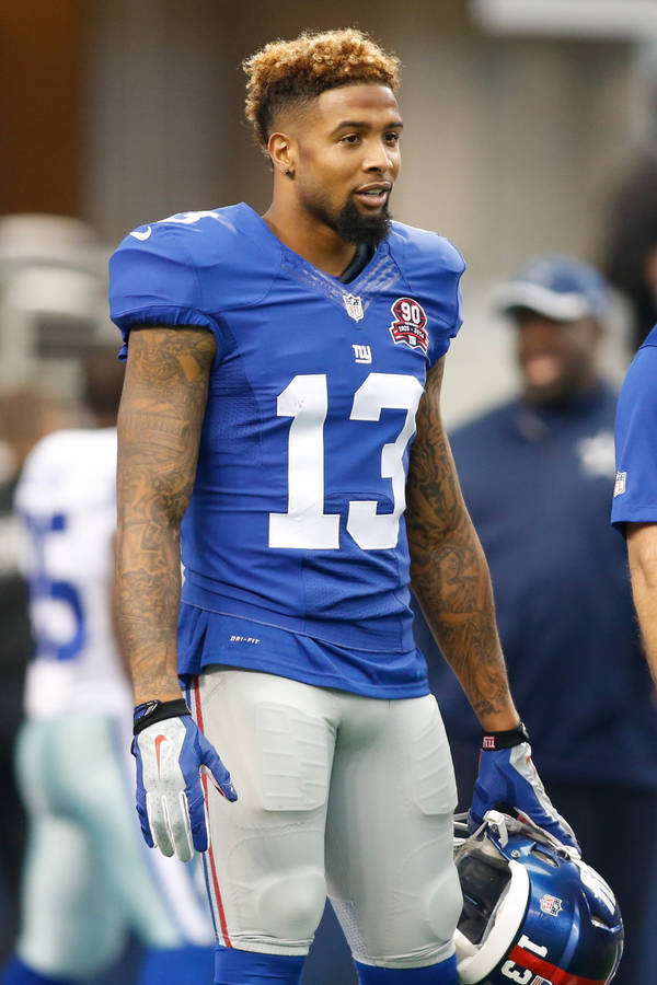 Football Star Odell Beckham Jr Wallpaper