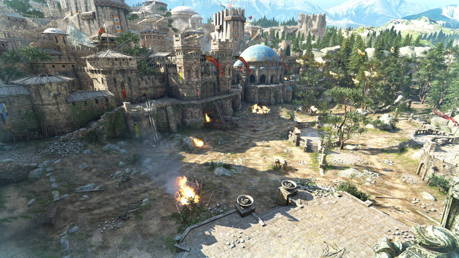 For Honor 4k Citadel Grounds Wallpaper