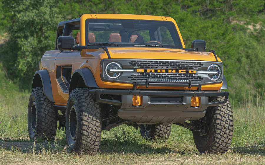 Ford Bronco Modern Design Wallpaper