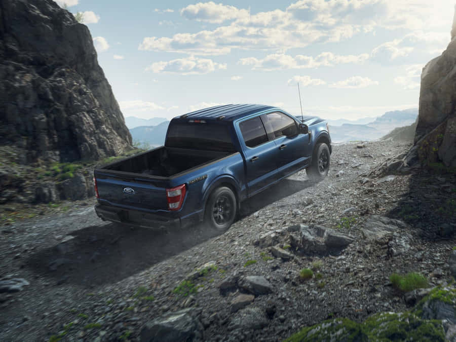Ford F 150 Rattler Back View Wallpaper