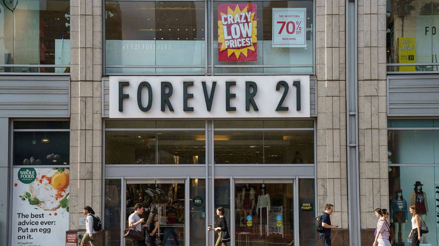 Forever 21 Fashion Retailer Boutique Wallpaper