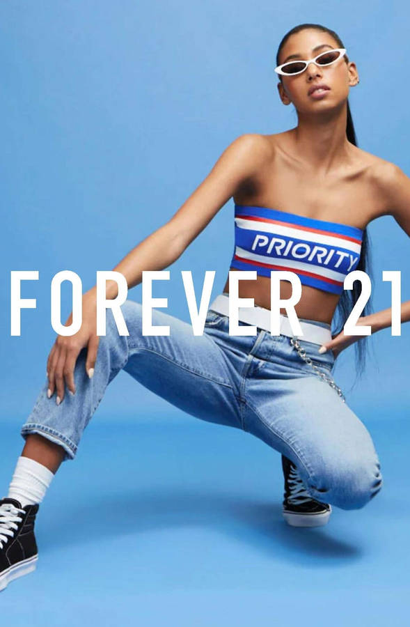 Forever 21 Trendy Clothing Poster Wallpaper