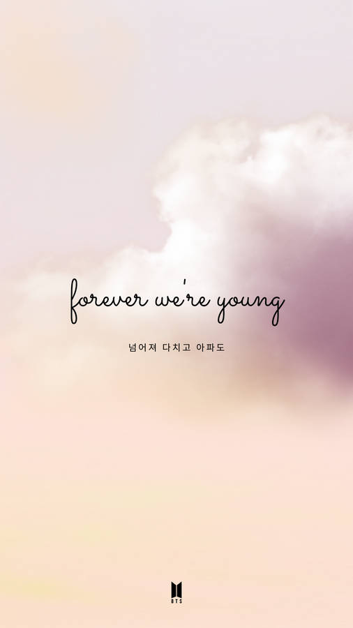 Forever Young Bts Aesthetic Wallpaper