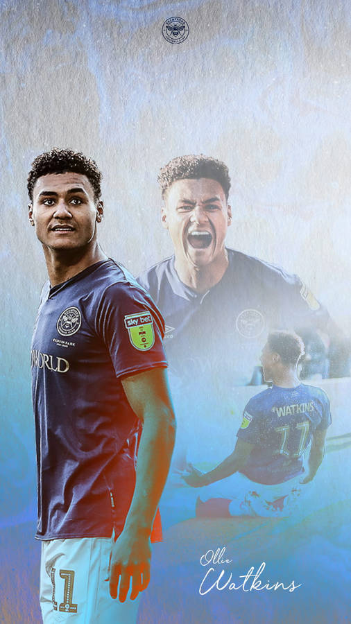 Former Brentford Fc Player: Ollie Watkins Wallpaper