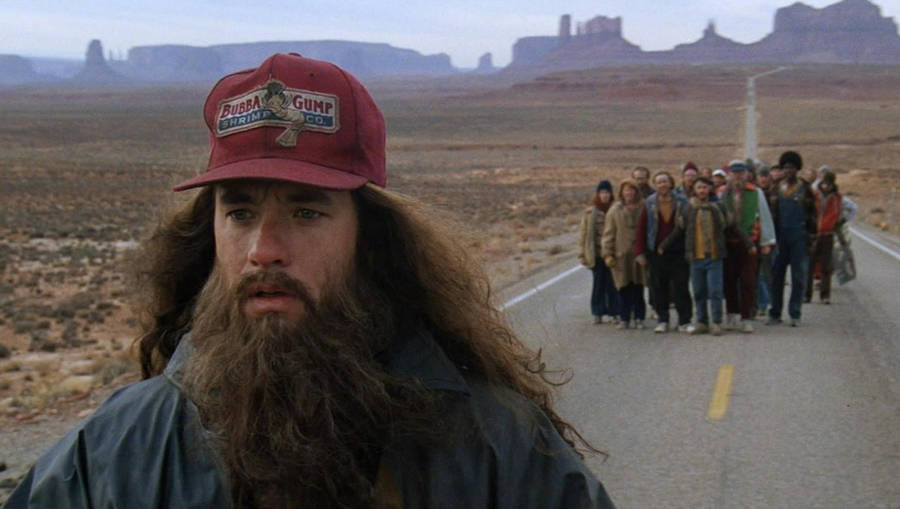 Forrest Gump Red Bubba Gump Hat Wallpaper