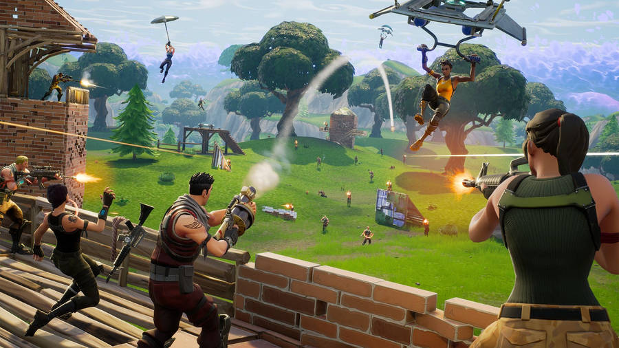 Fortnite 50v50 Limited Time Mode Hd Wallpaper