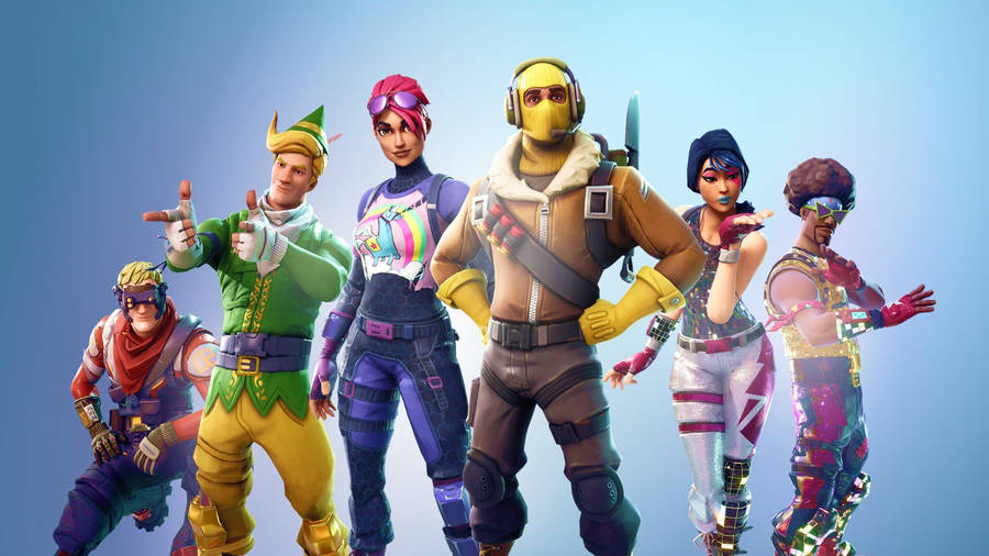 Fortnite Characters Hd Wallpaper