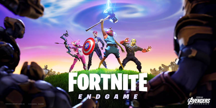 Fortnite Endgame Poster Wallpaper