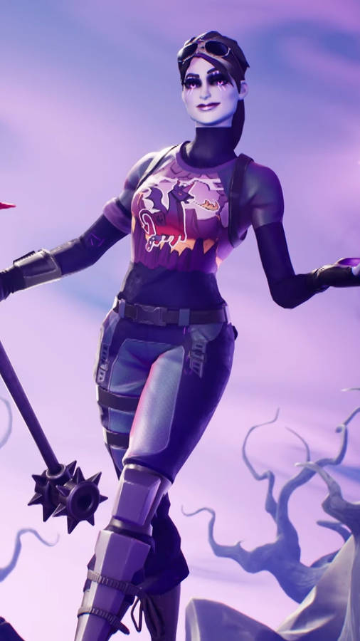 Fortnite Pfp Dark Bomber Outfit Wallpaper