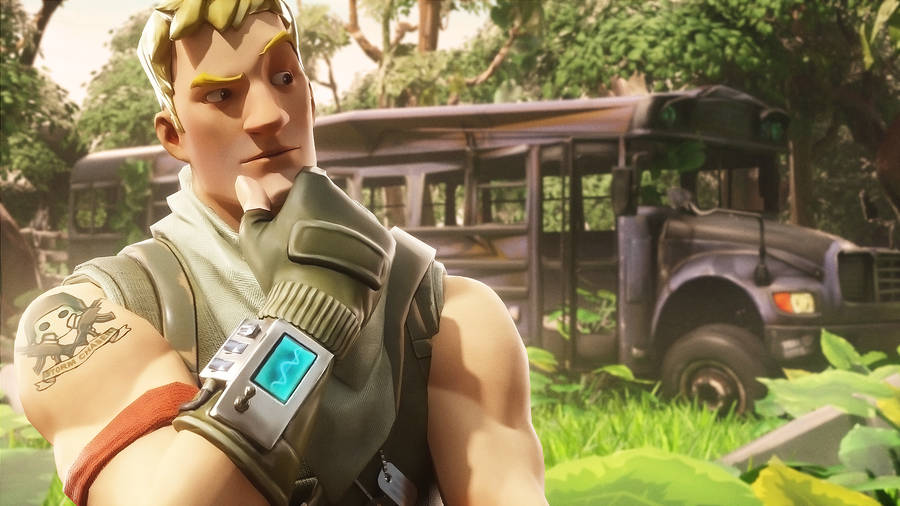 Fortnite Thumbnails Skeptical Jonesy Wallpaper