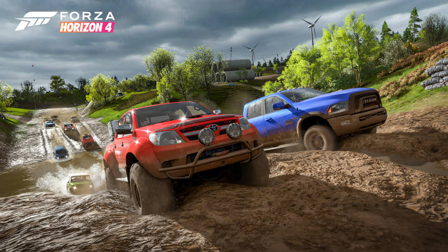 Forza Horizon 4 4k Off-road Vehicles Wallpaper