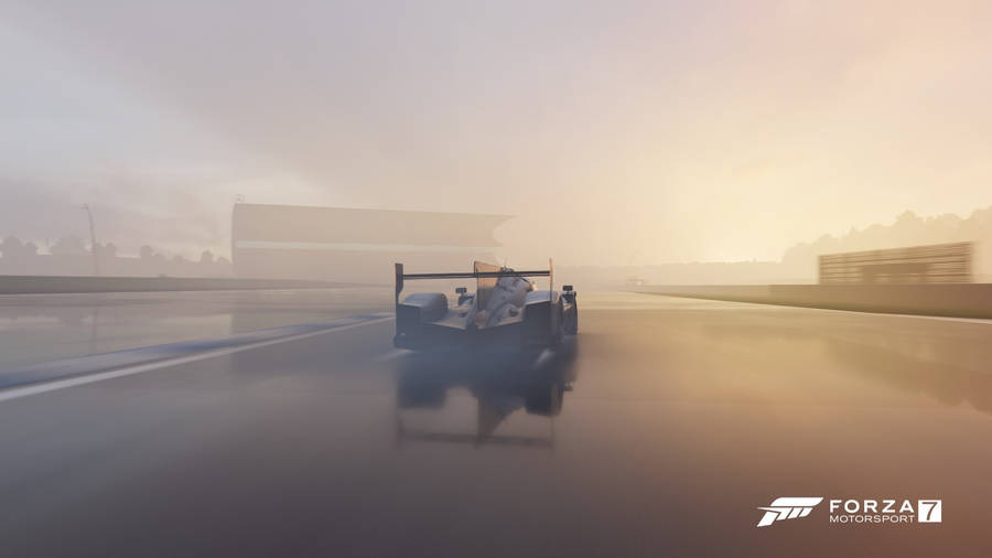 Forza Motorsport 7 Foggy Race Track Wallpaper