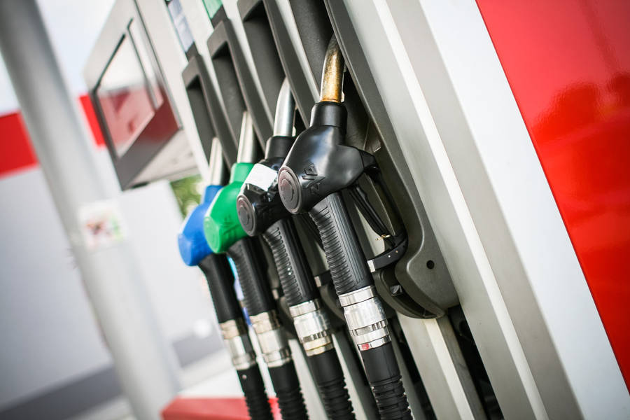 Four Gas Station Pumps Wallpaper