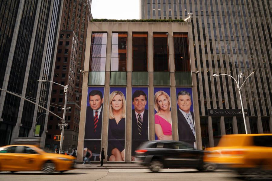 Fox News Building Banners Wallpaper