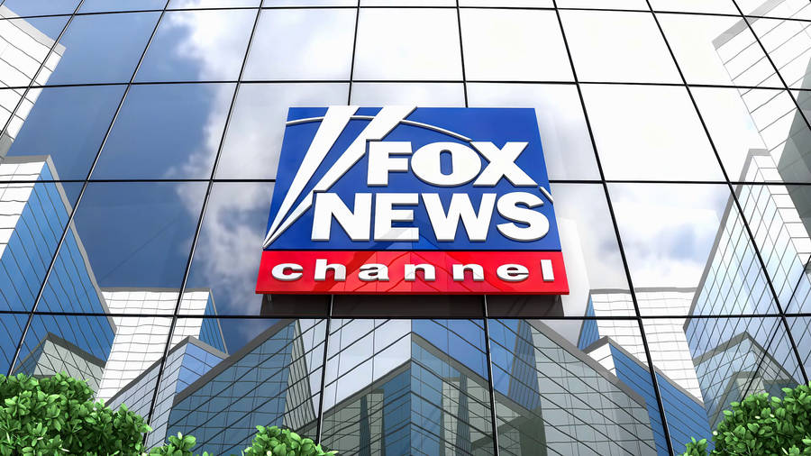 Fox News Channel Wall Signage Wallpaper