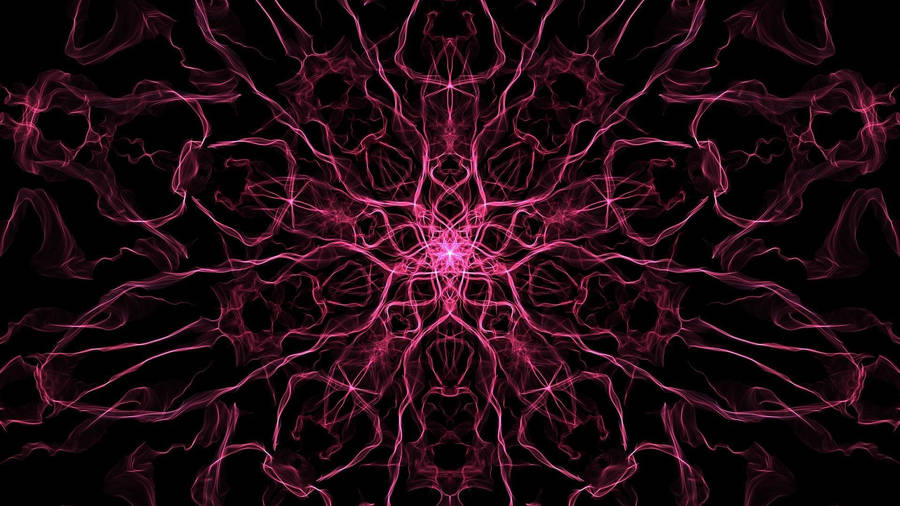 Fractal Electricity Design Wallpaper