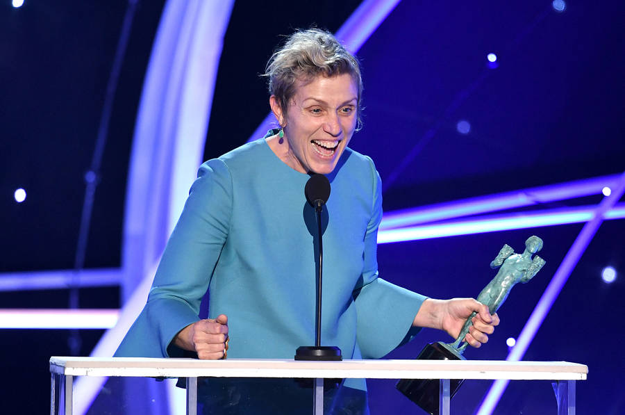 Frances Mcdormand 24th Screen Actors Guild Awards Wallpaper