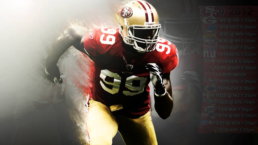 Francisco 49ers Player Aldon Smith Wallpaper