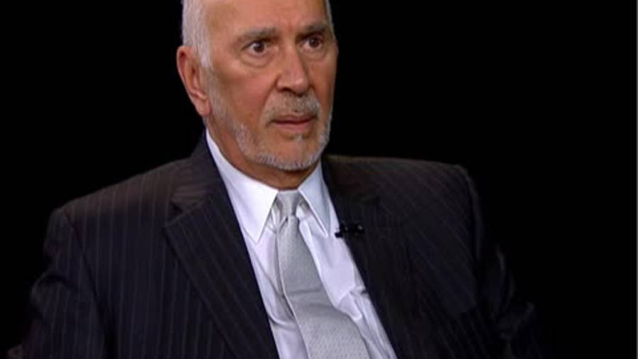 Frank Langella On Charlie Rose Wallpaper