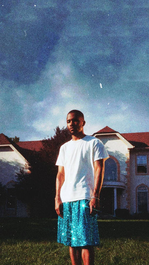 Frank Ocean In Summer Shorts Wallpaper