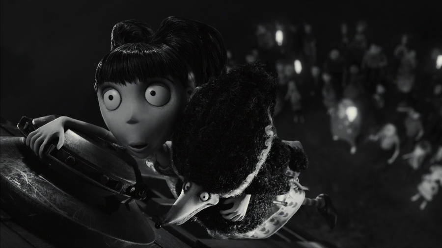 Frankenweenie Elsa In Danger Wallpaper