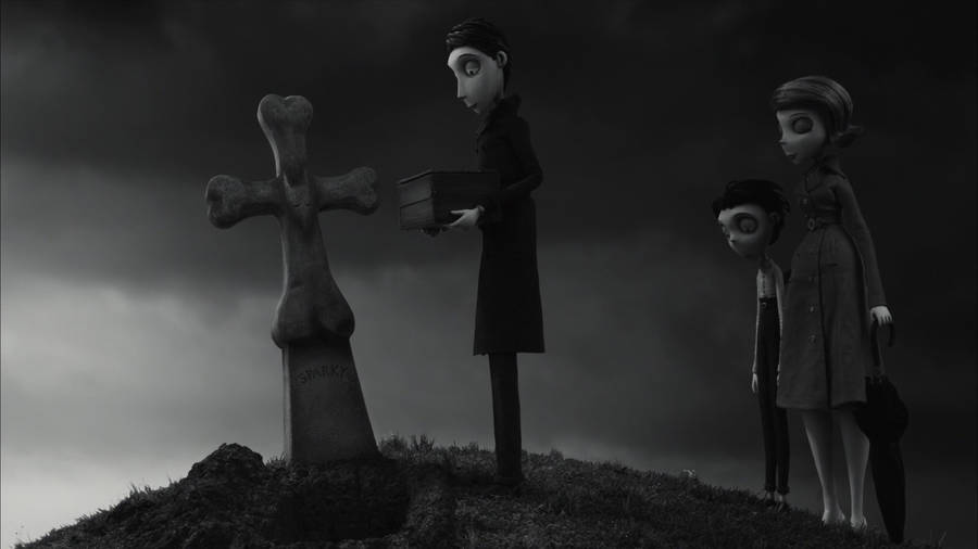 Frankenweenie Sparky Funeral Wallpaper