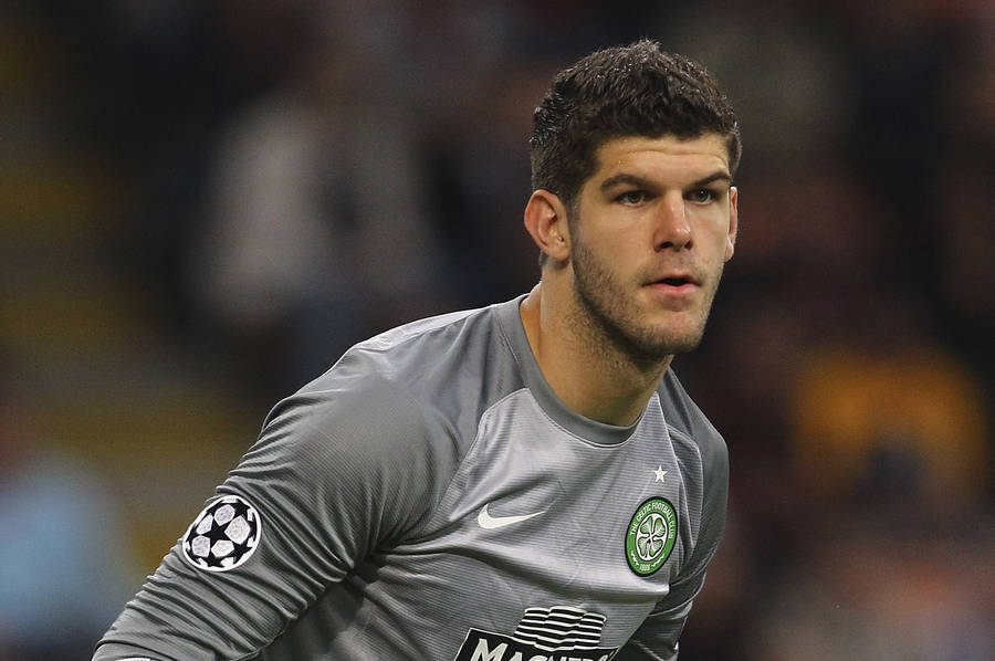 Fraser Forster In Gray Uniform Wallpaper