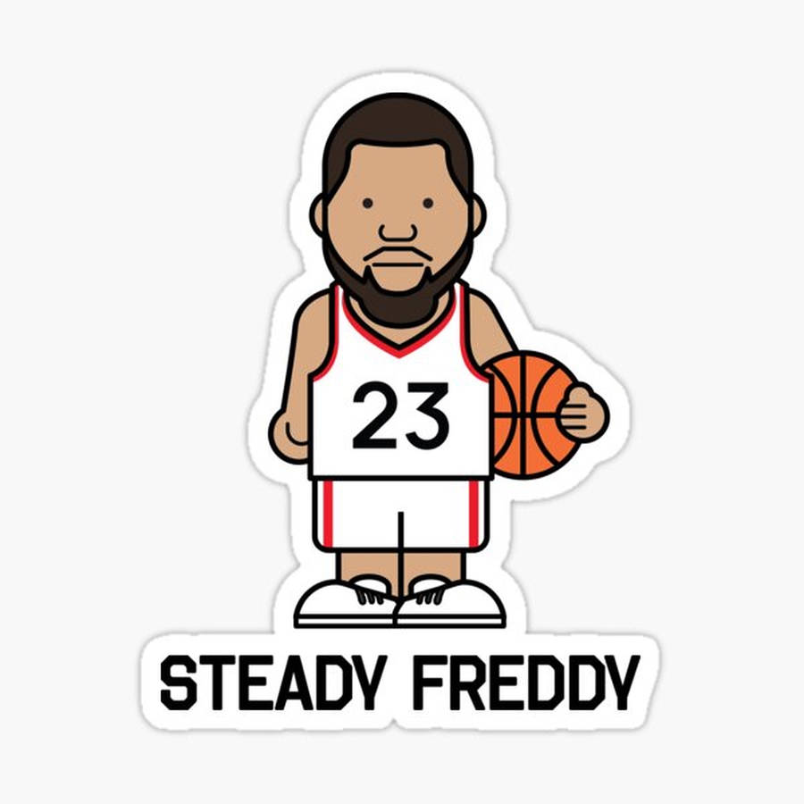 Fred Vanvleet Cartoon Art Wallpaper