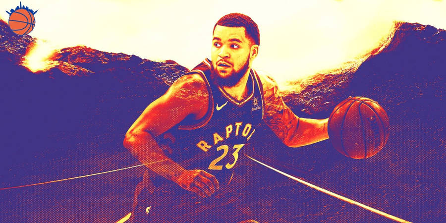 Fred Vanvleet Purple Art Wallpaper