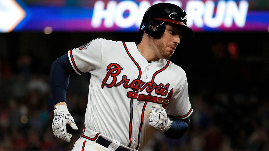 Freddie Freeman Atlanta Braves Jersey Wallpaper