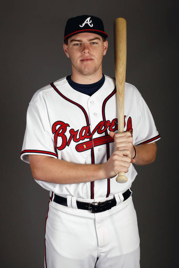 Freddie Freeman Studio Shot Wallpaper