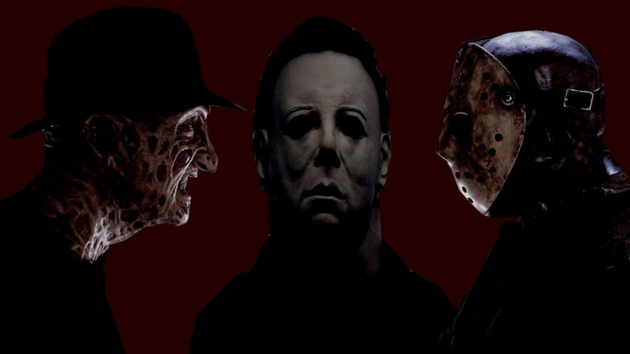 Freddy, Jason Voorhees And Michael Wallpaper