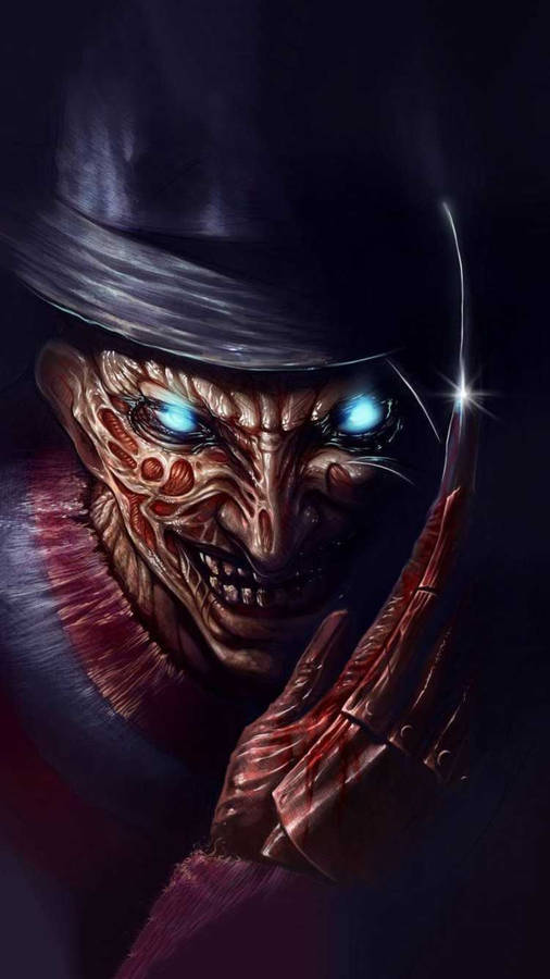 Freddy Krueger Bloody Hands Wallpaper