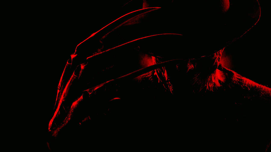 Freddy Krueger Dark Red Wallpaper