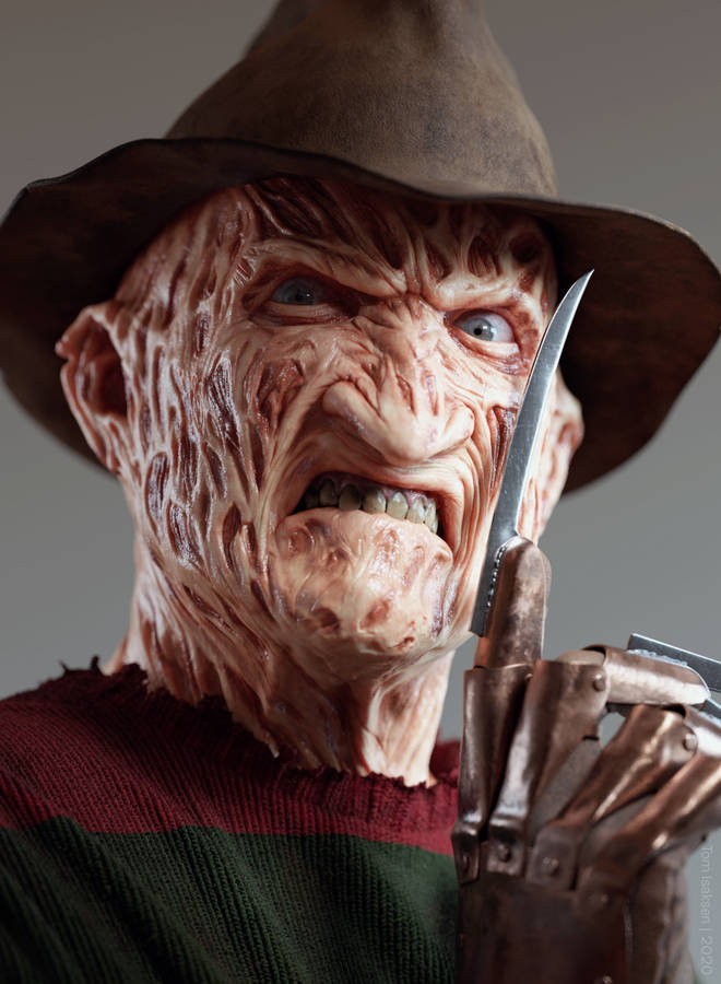 Freddy Krueger In His Terrifying Glory Wallpaper