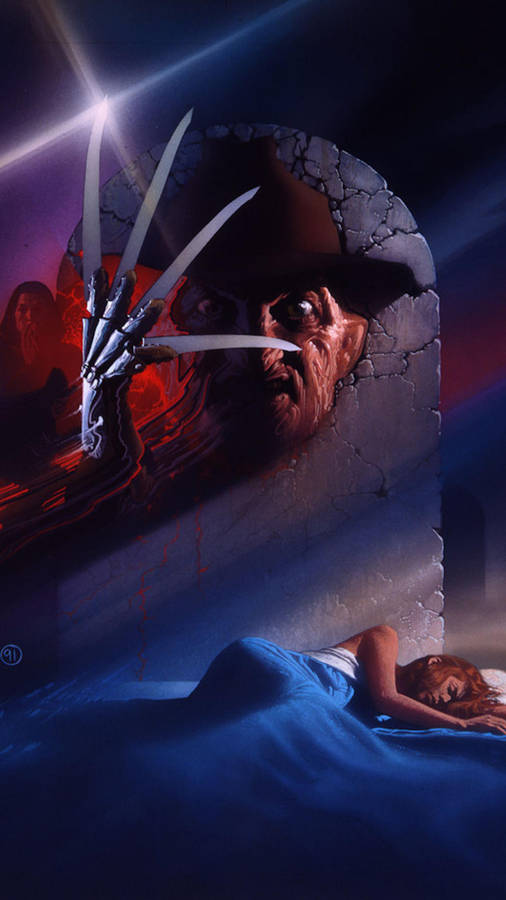 Freddy Krueger Tomb Art Wallpaper