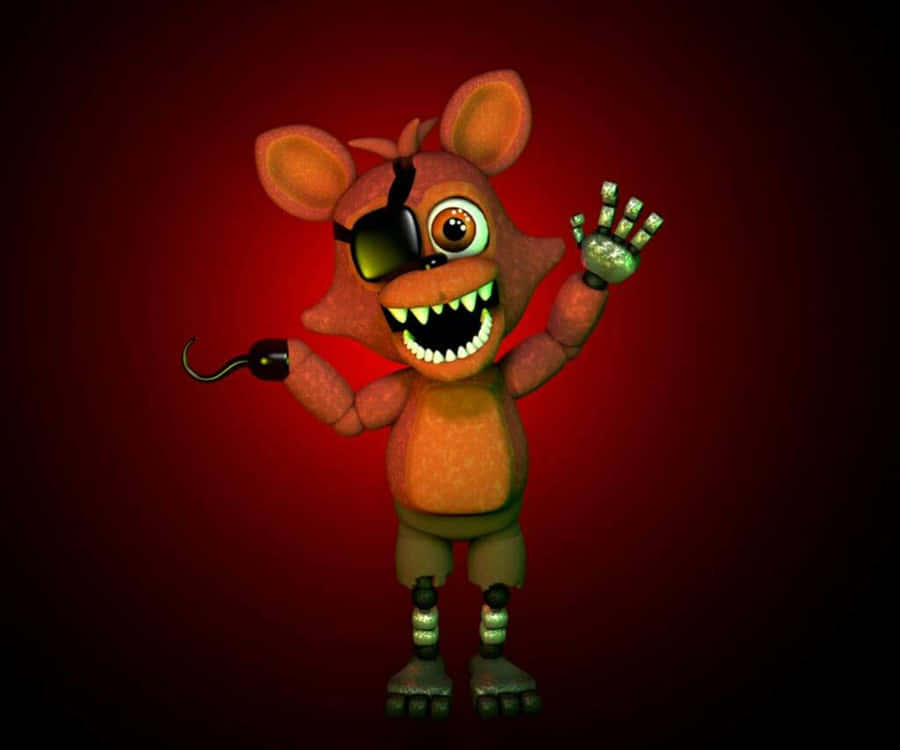 Freddy The Fox Taps Into His Cute Side In This Sweet Fnaf Wallpaper Wallpaper