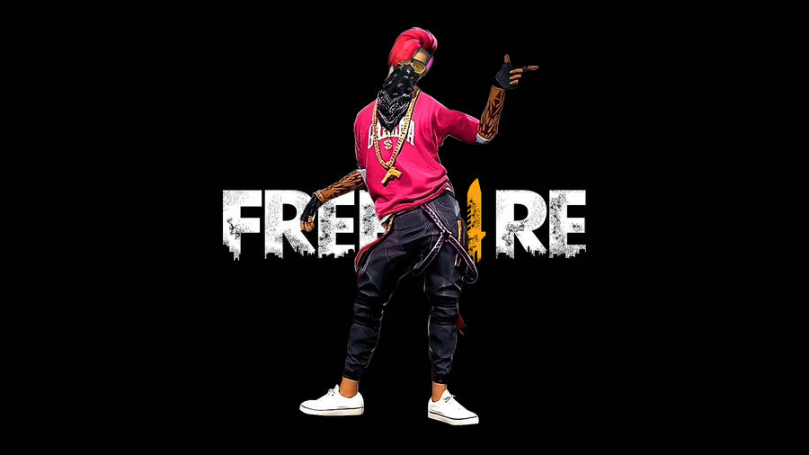 Free Fire Hip Hop Bundle Cool Female Character Wallpaper