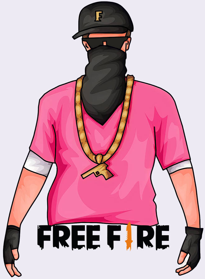 Free Fire Hip Hop Bundle Vector Art Wallpaper