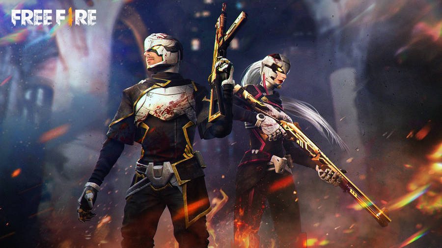 Free Fire Laura And Alok Wallpaper