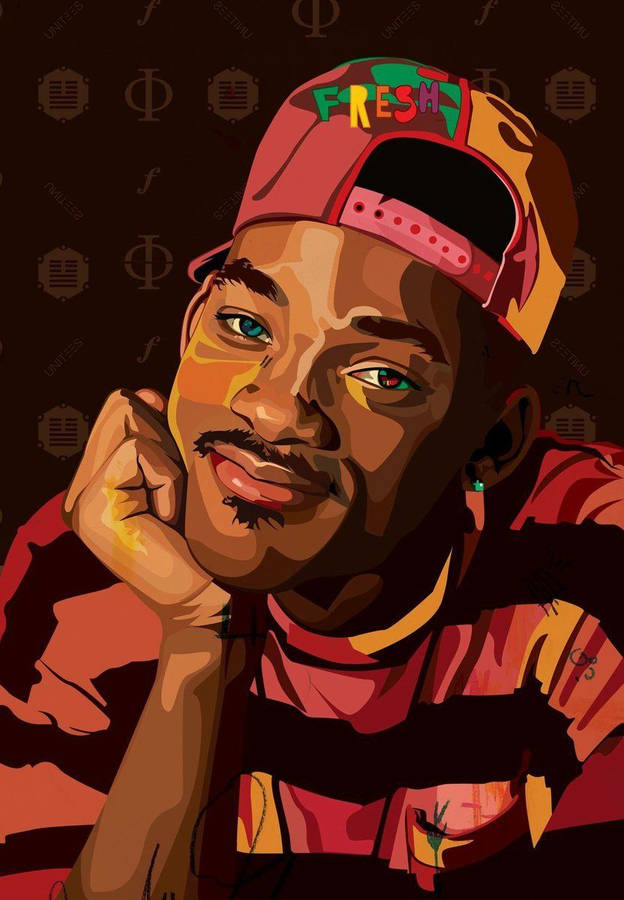 Fresh Prince With Cap Wallpaper