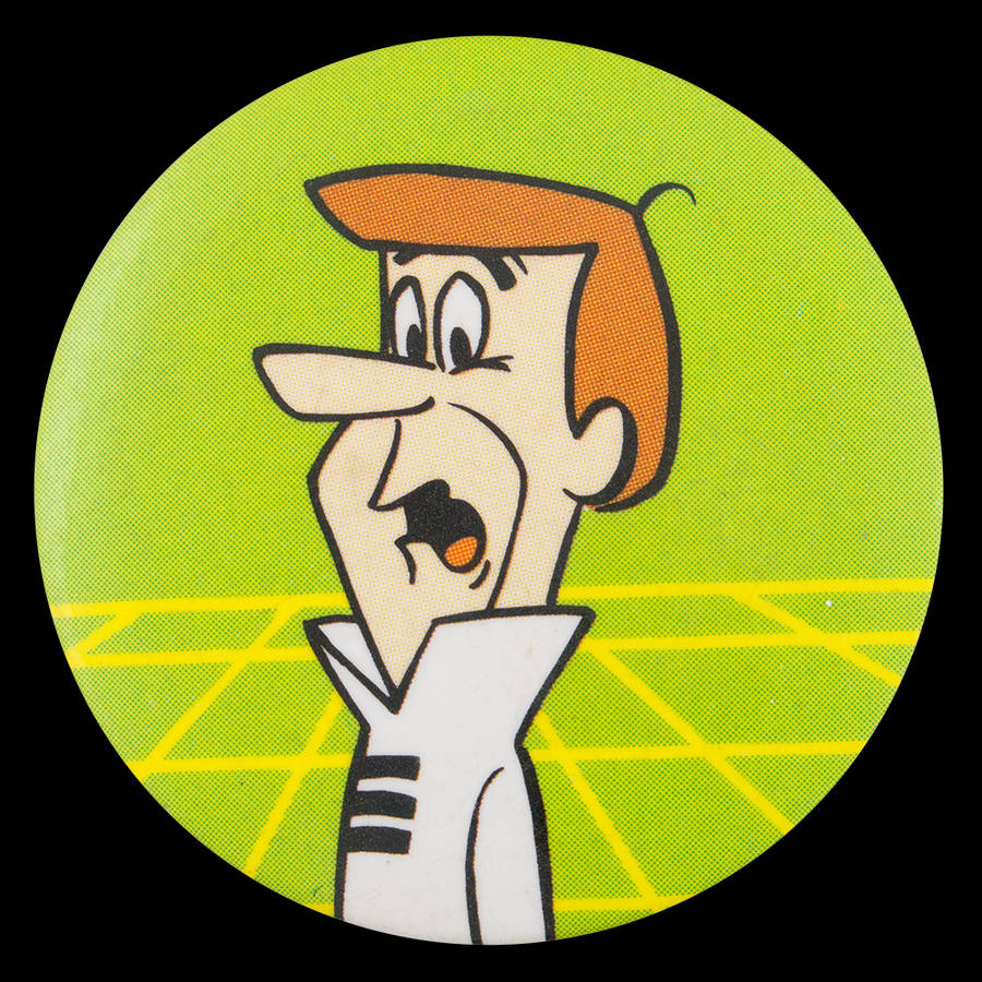 Frightened George Jetson The Jetsons Wallpaper