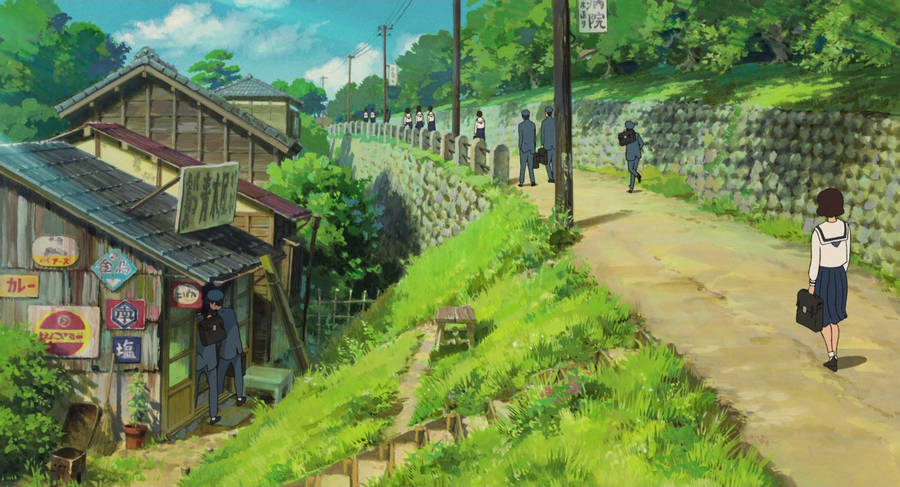 From Up On Poppy Hill 2011 Film Wallpaper