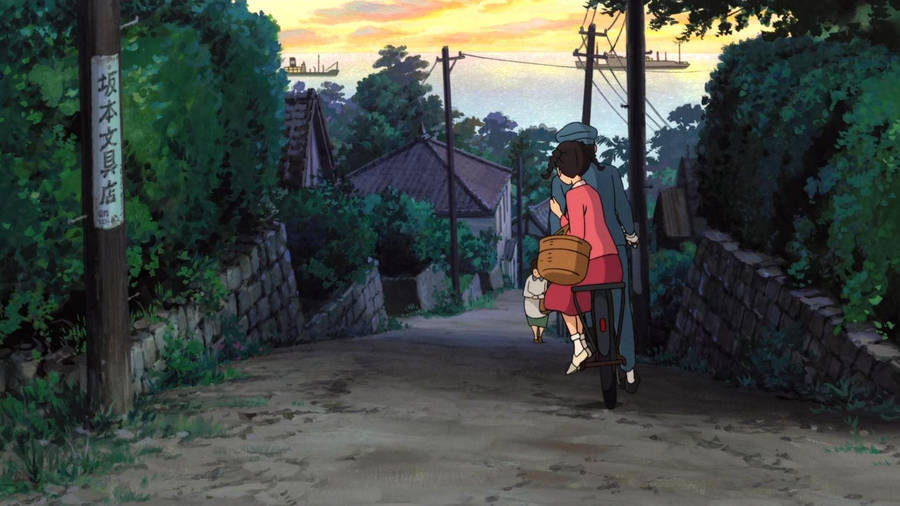 From Up On Poppy Hill By Hayao Mizaki Wallpaper