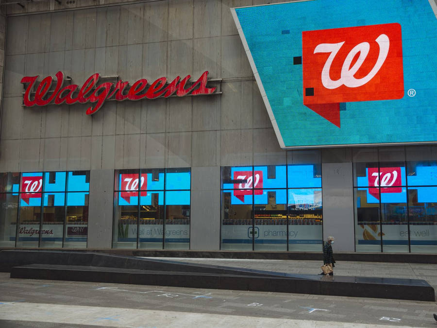 Front Building Walgreens Pharmacy Wallpaper