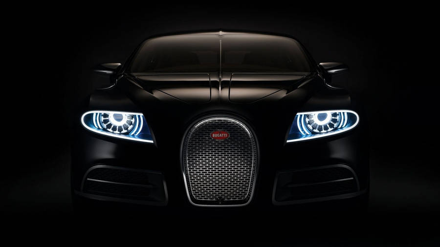 Front View Bugatti Car Wallpaper