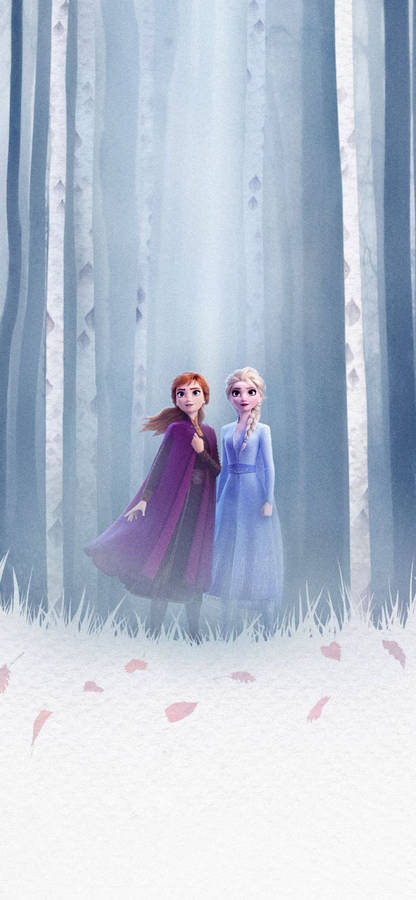 Frozen 2 Queen Elsa And Anna Wallpaper