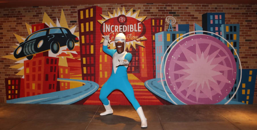 Frozone At Hollywood Studios Wallpaper